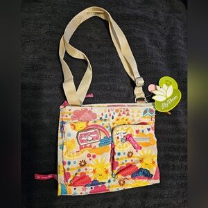 NWT Lily Bloom Spring Showers Regina Mid Crossbody Bag